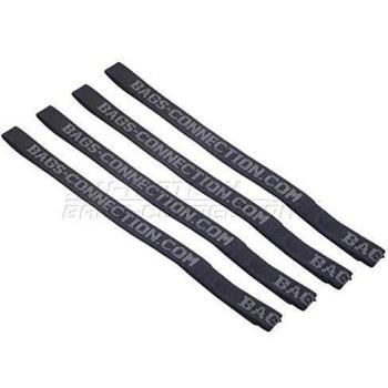 SW-MOTECH - Set de correas tensoras para bolsillos traseros 4 correas tensoras. Ancho 20 mm.