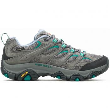 Zapatillas Merrell Moab 3 GORE-TEX para mujer en gris y verde turquesa