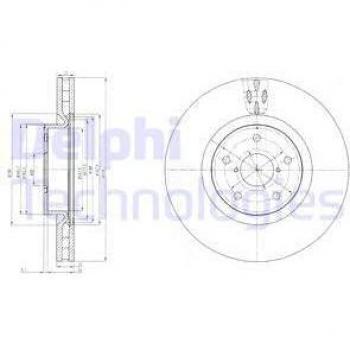 Disco de freno DELPHI BG9055