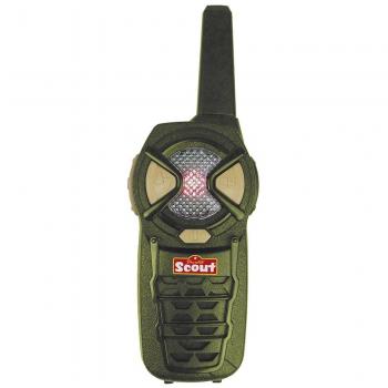 Walkie Talkie Scout PMR 446 MHz - Set de 2 unidades con alcance de 5 km para actividades al aire libre