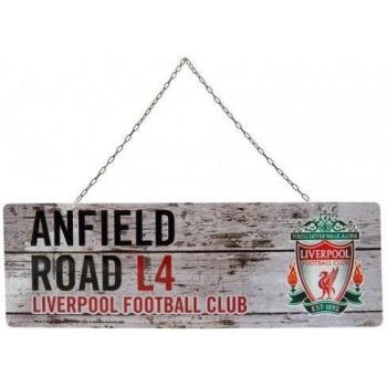 Placa Rústica Liverpool FC Rojo/Blanco/Negro One Size
