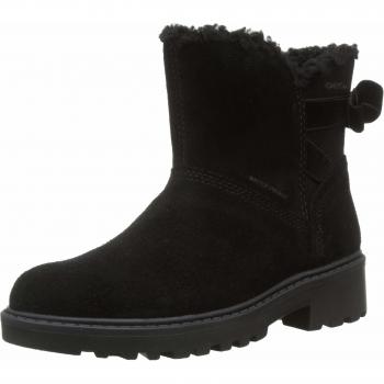 Geox J Casey Girl WPF A, Botines para Niñas, Negro