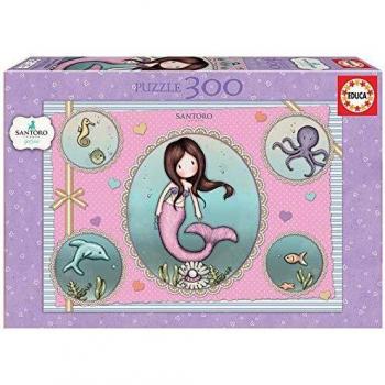 Educa - Gorjuss So Nice To Sea You Puzzle, 300 Piezas, Multicolor