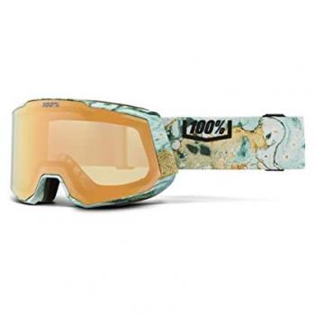 100% Snowcraft XL Hiper Ski Goggles with Express Mirror Copper Lens/CAT4