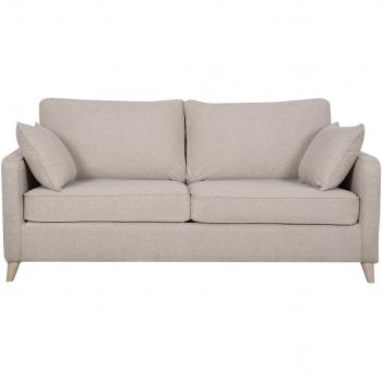 Sofá convertible nórdico 3 plazas beige natural papel