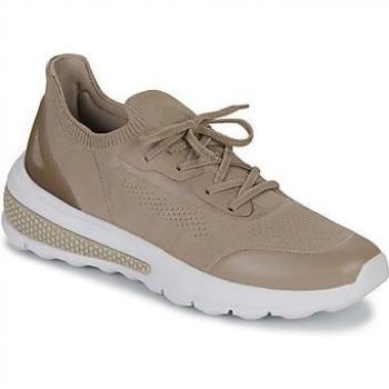 Geox Spherica Actif Active Sneakers for Women, Beige, Size 6 UK