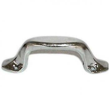 Amig - Tirador Multiusos Mod.5 de Acero Acabado en Cromado Brillo, Asa Ideal para Colocar Horizontal o Vertical en Cajones y Puertas de Todo Tipo de Muebles y Armarios, Medida: 185 mm