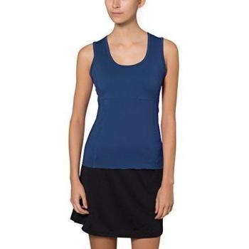 Ultrasport Montpellier - Camiseta sin mangas funcional para mujer, color azul, talla L