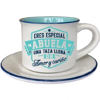 Taza de café espresso para abuela de History&Heraldry