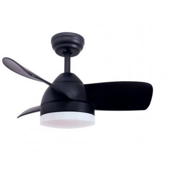 Gsc Evolution Ventilador de Techo Namuno con Luz CCT Regulable y Mando Bajo Consumo Ø71 3 Aspas DC Negro