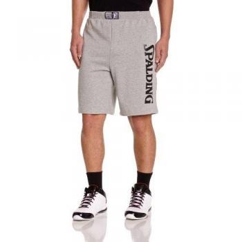 Spalding Team - Pantalón corto de baloncesto para hombre gris Grey/Hope Green Talla:XXXL