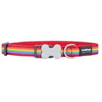 Collar para Perro Red Dingo Rainbow 20-32 cm Multicolor
