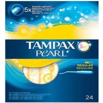Tampax Pearl Regular 100% Algodón 24uds