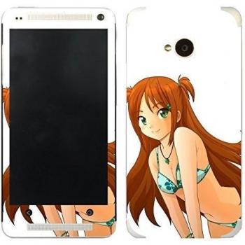Motivos Disagu Design Skin para HTC One LTE: Mangagirl-Bikini