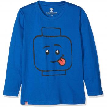 LEGO Wear Boy CM-73445 Camiseta de Manga Larga, Azul