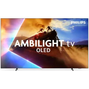 Televisor Philips 77 OLED 4K Ultra HD Smart TV Ambilight con P5 AI, Titan OS, Dolby Vision y Sonido Dolby Atmos