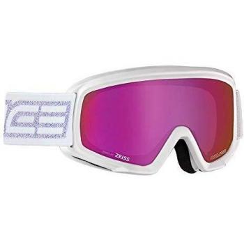 Salice 708DARWF - Máscara de esquí Jr Unisex para niño, Blanco/Morado, única