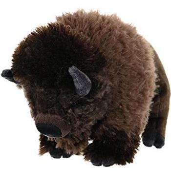 Wild Republic-10922 Peluche Bisonte Cuddlekins, Color marrón