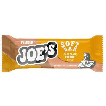 Barrita Proteica Weider Joe's Soft 50g Sabor Chocolate-Caramelo