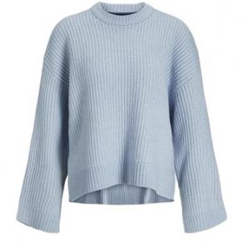 Jersey de Punto JJXX Sigga Azul Cielo Relaxed Fit para Mujer