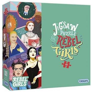 Gibsons- Rebel Girls 100 Puzle, Multicolor