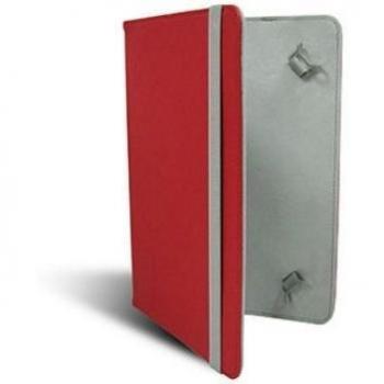 Leotec - Funda tablet tipo libro 7 colo Rojo