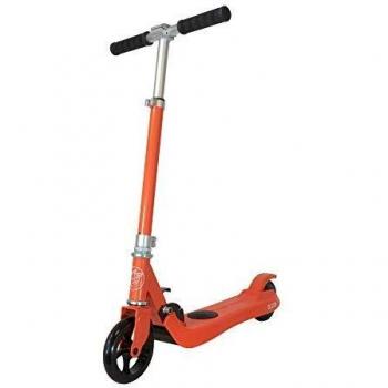 OLSSON - Patinete eléctrico Fun Infantil Rojo. hasta 50kg de Peso, Motor híbrido 100W