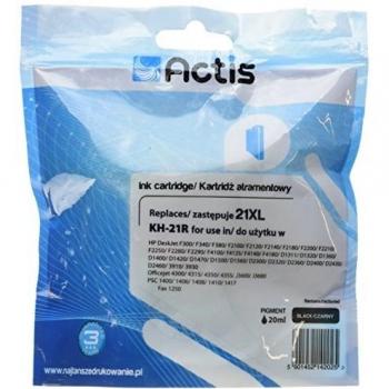 Cartucho de Tinta Compatible Actis KH-21R Negro XL para Impresoras HP (Reemplazo C9351A)