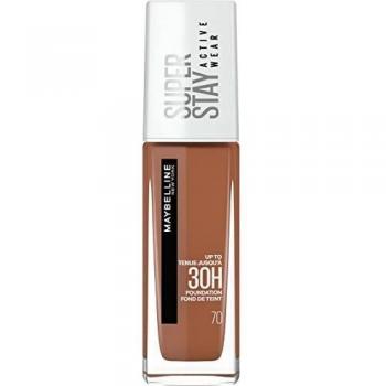 Maybelline Superstay Active Wear Full Coverage 30 Hour Long-Lasting Liquid Foundation - 70 Cocoa