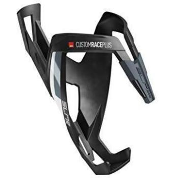 Elite Custom Race Plus Resin Bottle Cage Matt Black/White
