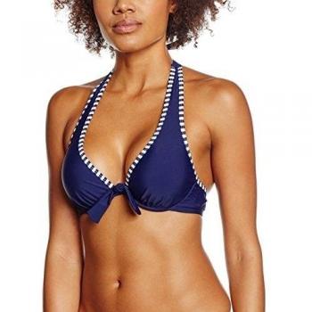 eleMar - Bikini Top, color azul - pazifik/weiß, talla FR: 46D