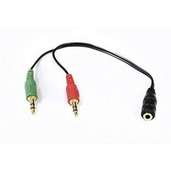 Cable Jack 3.5 para Separar micrófono y Auricular