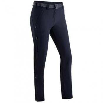 Maier Sports Women's Lana Slim Fit Outdoor Hiking Pants, Dark Blue, Breathable with 3 Pockets