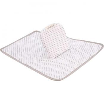 Cojín entrenador cambio de pañal súper absorbente reutilizable Jyoko Grey dots