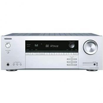 Onkyo TX-SR494(S), Receptor AV 7.2 Canales (Dolby/DTS:X, AccuEQ, AccuReflex, 4K, Bluetooth, 160 W/Canal) Tamaño Único, Plateado