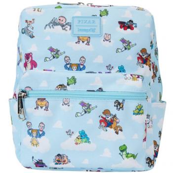 Mochila Mini Nylon Todo Estampado Toy Story Loungefly 27 Cm Multicolor Adulto