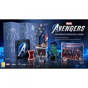 Koch Media Marvel's Avengers Collector Edition - Edición para Coleccionistas, Idiomas: Inglés, Italiano, Plataforma: PlayStation 4