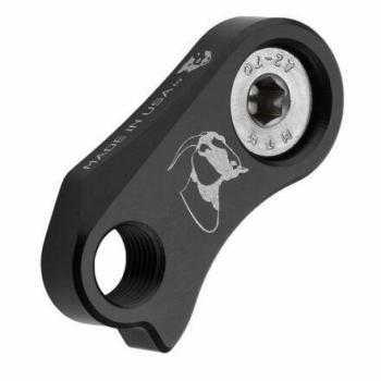 Puntera de Cambio Wolf Tooth Goatlink 10s - Eslabón negro para transmisión de 10 velocidades, compatible con sistemas Shimano y SRAM, mejora la capacidad de cambio y optimiza la alineación del desviador trasero