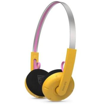 Auriculares Inalámbricos Philips TAMS1YL/00 Bluetooth Amarillo con Micrófono para Llamadas y Música