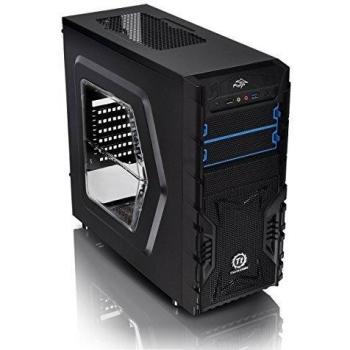 Carcasa Thermaltake Versa H23 Midi Tower Negra con Amplia Ventilación