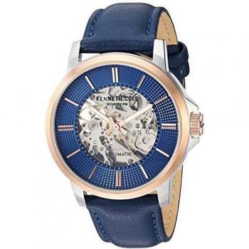 Kenneth Cole New York Male Analog Quartz Watch with Leather Strap KC50690003