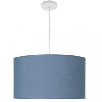 Colgante Moda 3xe27 Blanco/Azul Regx50x50 Cm C/difusor
