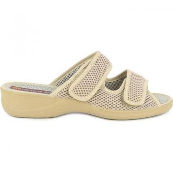 Sandalias de Mujer Ortopédicas Doctor Cutillas 21741 Tejido Transpirable Tostado (38)