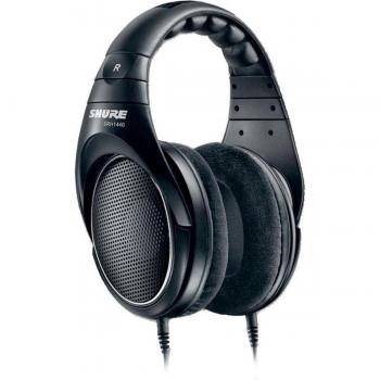 Shure SRH1440 Professional Open-Back Wired Headphones for Music and Gaming - Black