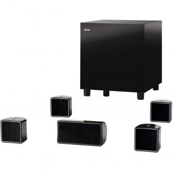 Jamo A 102 HCS 6 - Altavoz para sistemas de cine en casa de 2 vías, color negro piano
