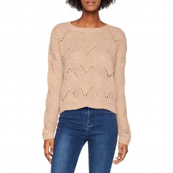ONLY NOS Onlhavana L/s Pullover Knt Noos, suéter para Mujer, Gris