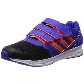 adidas Performance HyperFast - Zapatos de interior multideporte infantil, color night flash s15/solar red/core black, talla 31