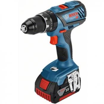 Bosch Taladro Percusión Batería GSB 18V-28 63 Nm + 2 Baterías 2.0Ah