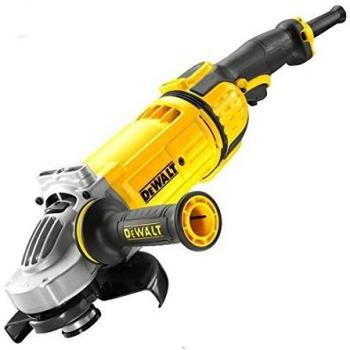 DeWalt DWE4597-QS - Amoladora 180mm 2.600W 8.500 rpm Embrague + Arranque Suave + Bloqueo y re-arranque