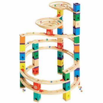 Quadrilla - El Ciclón Juego de Canicas de Madera Hape